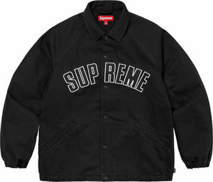 Supreme Arc Denim Coaches Jacket Black