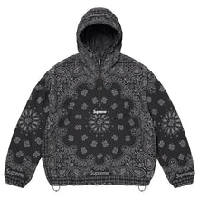 Supreme Reflective Bandana Anorak Black