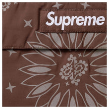 Supreme Reflective Bandana Track Pant Brown