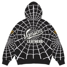 Supreme®/Vanson Leathers® Spider-Man Zip Up Hooded Sweatshirt Black