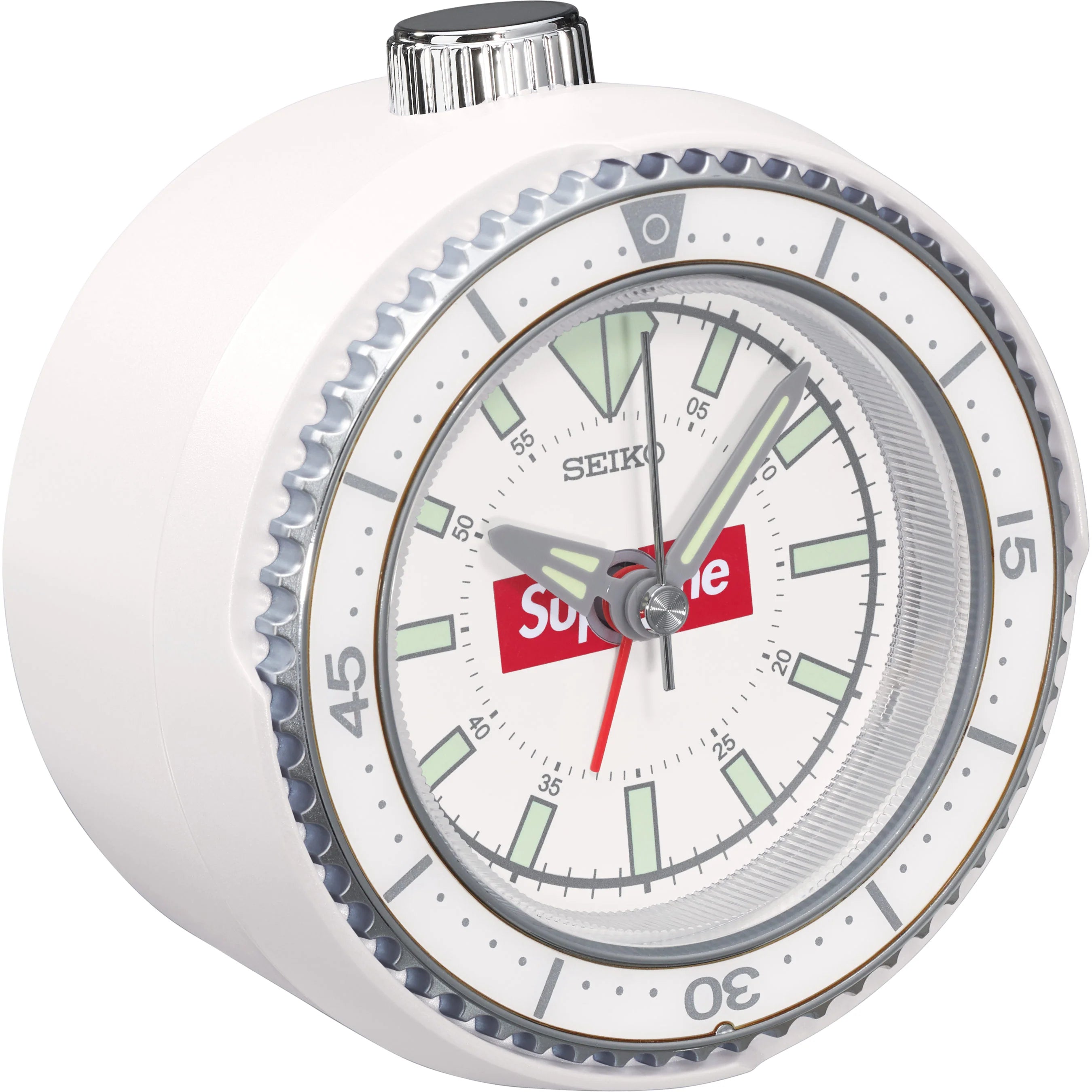 Supreme® Seiko Mai Alarm Clock White – BASEMENT_HK