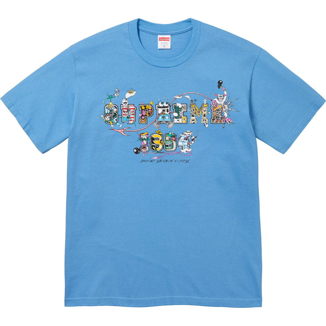 Supreme Varsity Tee Bright Blue