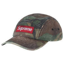 Supreme SS26 Overdyed Camp Cap Woodland Camo