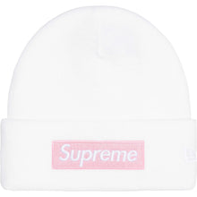 Supreme FW25 New Era® Box Logo Beanie White