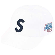 Supreme SS26 World Famous S Logo 6-Panel White
