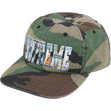 Supreme SS26 Embroidered Money Logo 6-Panel Camo