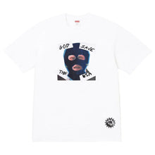 Supreme God Save Us Tee White