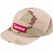 Supreme Washed Chino Twill Camp Cap Dessert Camo