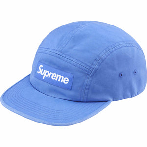 Supreme Washed Chino Twill Camp Cap Light Royal