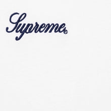 Supreme Washed Script SS Top White