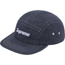 Supreme Wool Camp Cap Denim