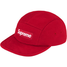 Supreme Wool Camp Cap Red