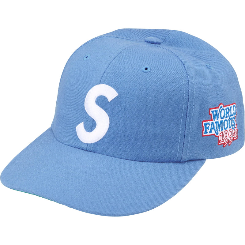 Supreme World Famous S Logo 6 Panel Light Blue – BASEMENT_HK