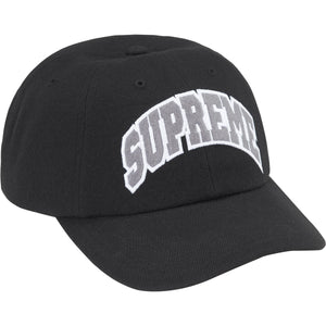 Supreme Felt Arc 6 Panel Cap Black