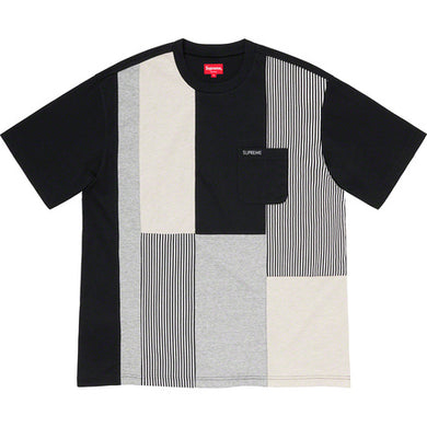 Supreme Patchwork Pocket Tee Black
