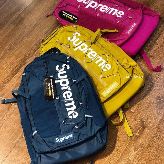 Supreme backpack hotsell ss17 fake