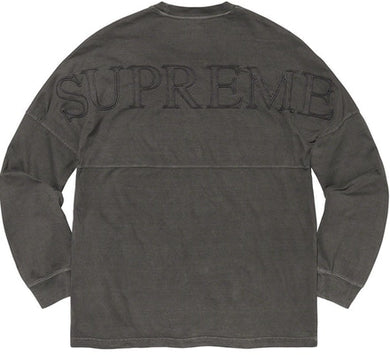 Supreme Overdyed L/S Top Black
