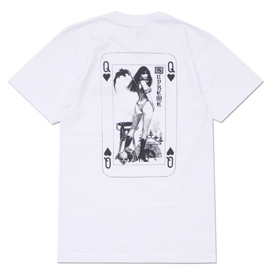 Supreme Vampirella Card Tee White