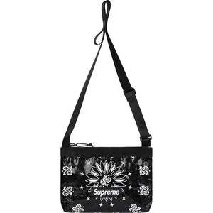 supreme tarp bag Supreme Bandana Tarp Side Bag Black – BASEMENT_HK