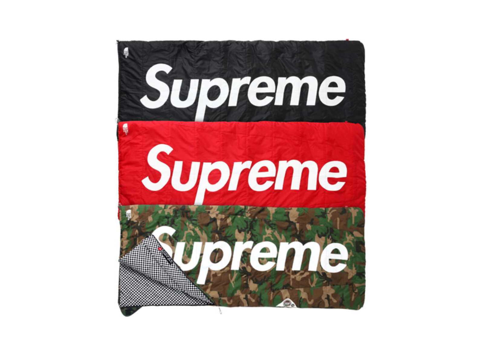 寝袋/寝具 Supreme - supreme / the north face sleeping bag Supreme The North Face Bleached Denim Print Sleeping Bag