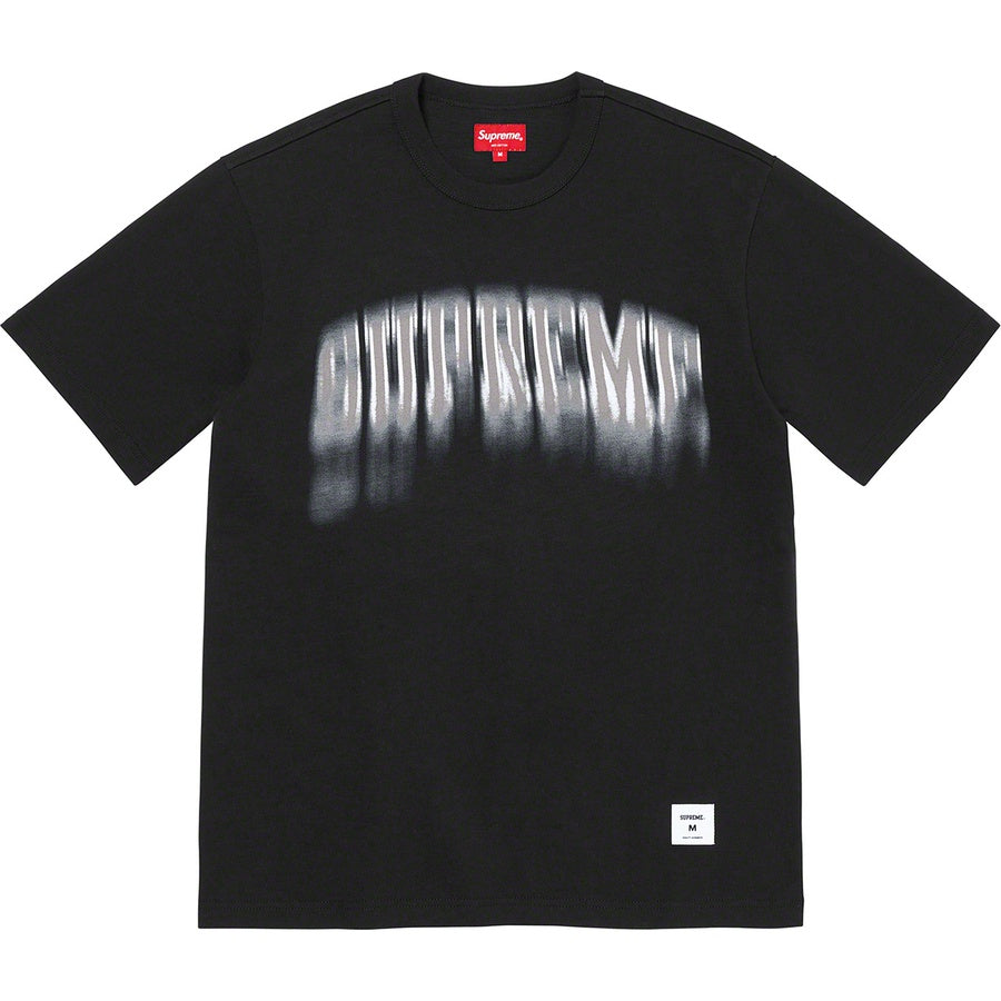 Blur Arc S/S Top Black