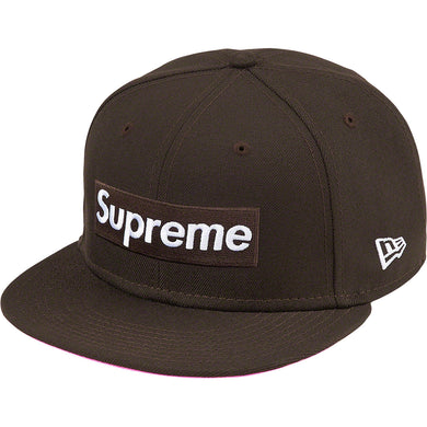 Supreme No Comp Box Logo New Era Brown