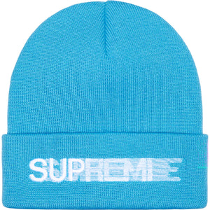 Supreme Motion Logo Beanie Blue