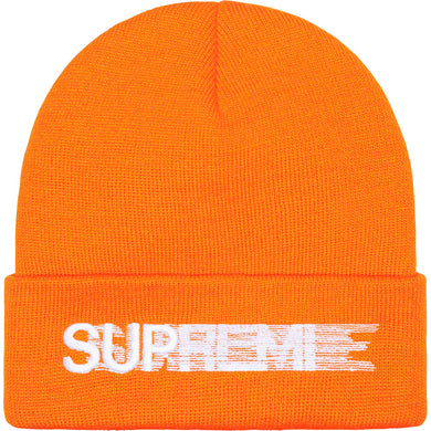 Supreme Motion Logo Beanie Orange