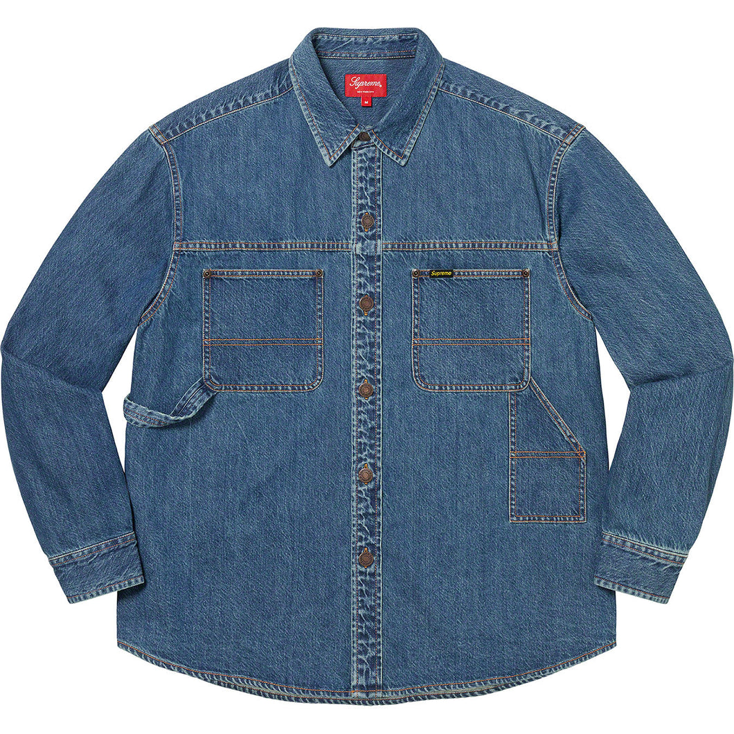 Supreme Denim Painter Shirt Indigo