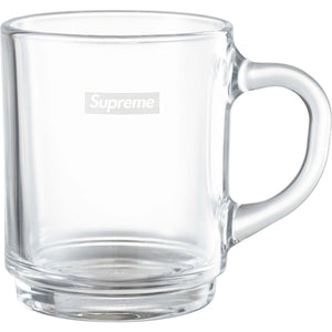 Supreme/Duralex Glass Mugs (Set of 6) Clear