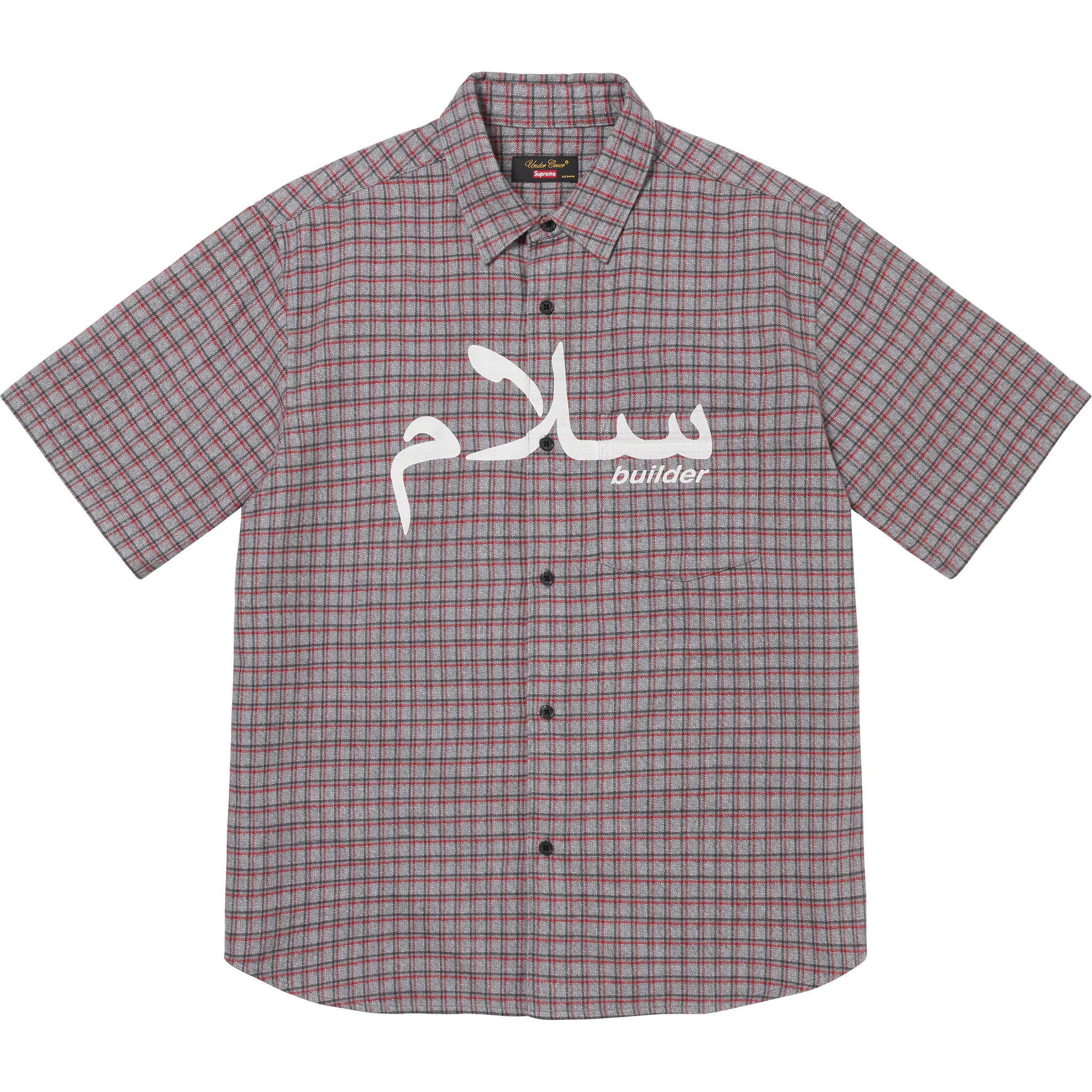 Supreme Undercover® S/S Flannel Shirt Grey Plaid – BASEMENT_HK