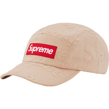 Supreme Lasered Twill Camp Cap Tan