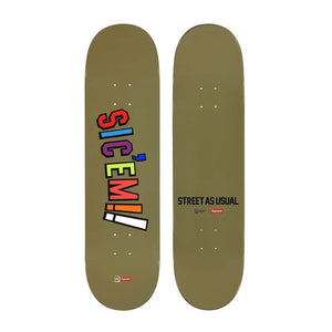 Supreme Wtaps Sic'em! Skateboard Olive