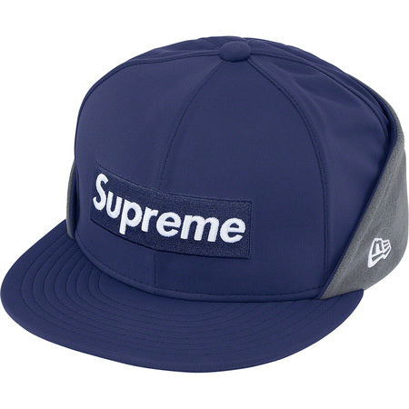 Supreme Windstopper Eraflap Box Logo New Era Navy