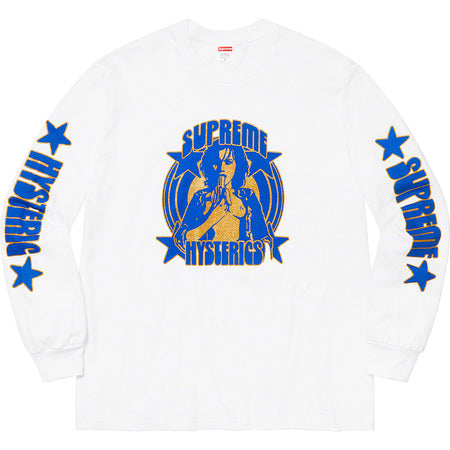 トップス Supreme Hysteric Gramour L/S Tee White L Supreme Hysteric Glamour L/S Tee White – BASEMENT_HK