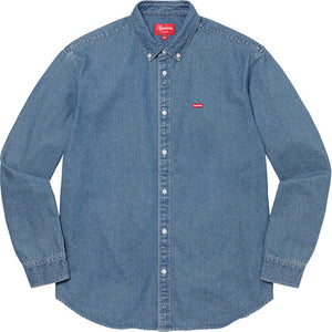 Supreme Small Box Twill Shirt Denim