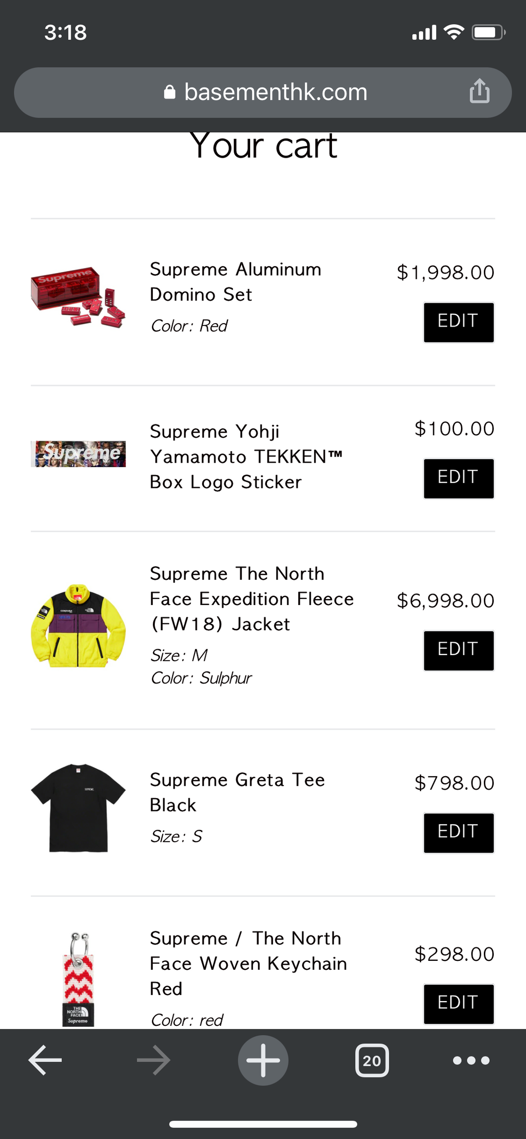 Supreme Goods Mr Lam