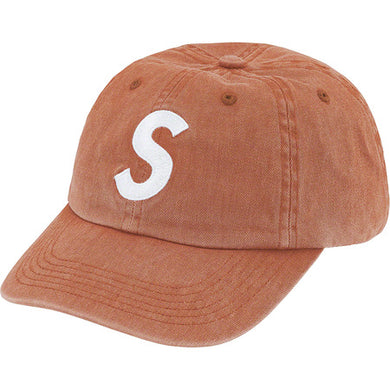 Supreme Pigment Print S Logo 6-panel Tan