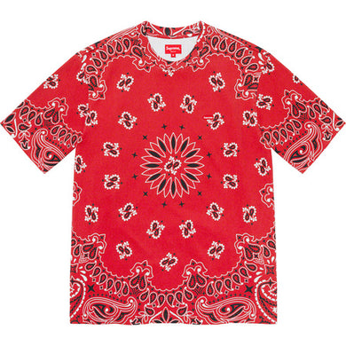 Supreme Small Box Tee Red Bandana