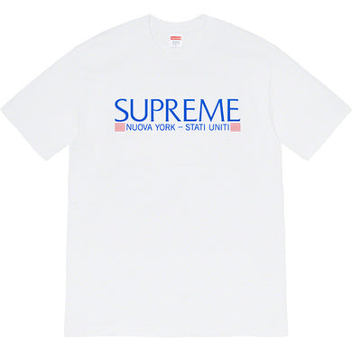 Supreme Nuova York Tee White