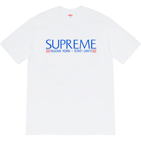 Supreme Nuova York Tee White