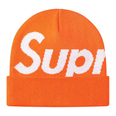 Supreme Big Logo Beanie Orange