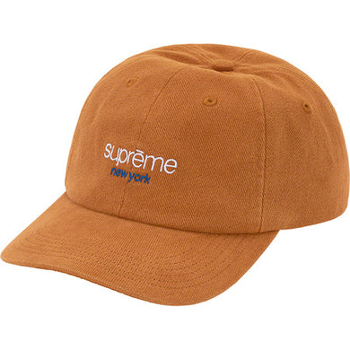 Supreme Classic Logo 6-Panel Tan