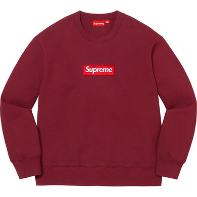 Supreme Box Logo Crewneck Cardinal