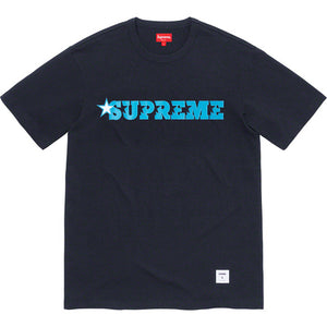 Supreme Star Logo S/S Top Heather Navy