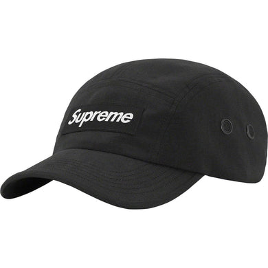 Supreme Brushed Cordura Camp Cap Black