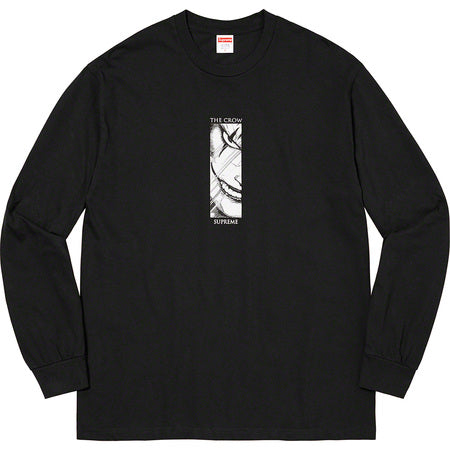 Supreme The Crow L/S Tee Black