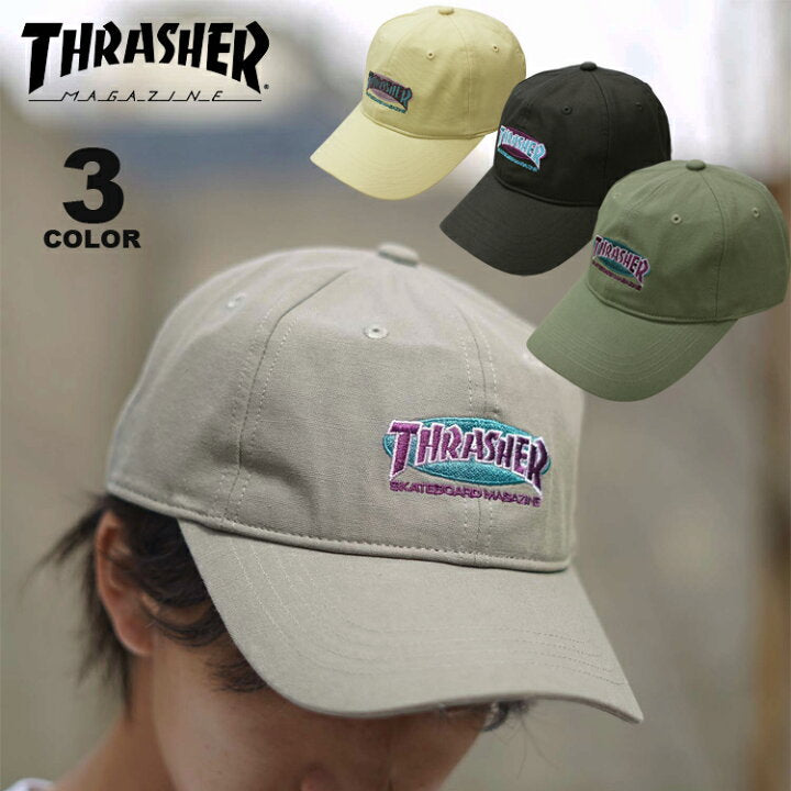 Thrasher store dad hat