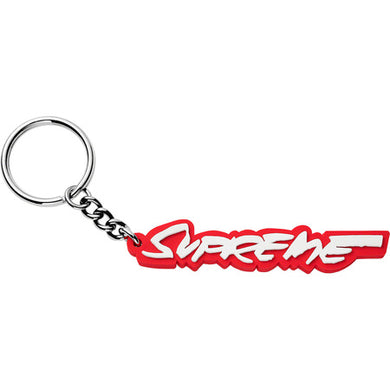 Supreme Futura Logo Keychain Red