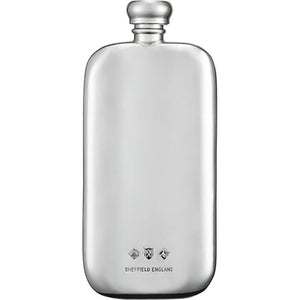 Supreme 3 oz. Pewter Flask Silver
